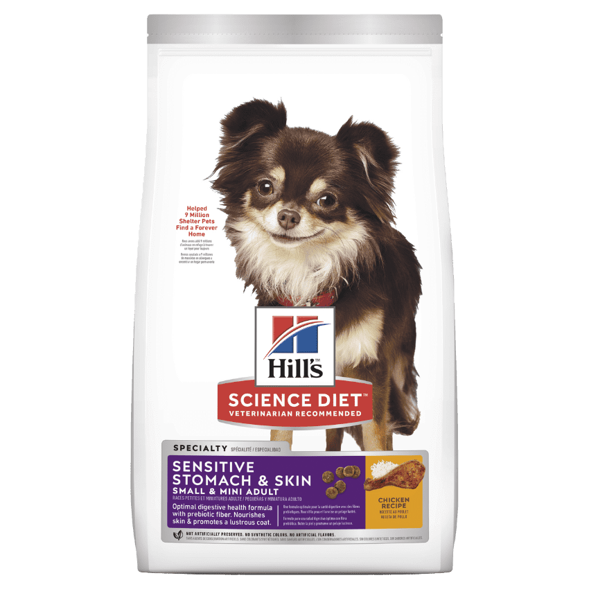 Hills Science Diet Sensitive Stomach & Skin, Small & Mini Adult, Hill's mini dog biscuits, pet essentials warehouse napier