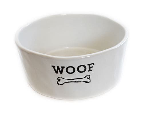 Barkley & Bella Bowl Ceramic Woof Large 20.5cm