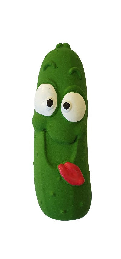 Latex Stuffed Grunter Cucumber Small 13cm, Pet Essentials Napier, Pets Warehouse, Pet Essentials Hastings