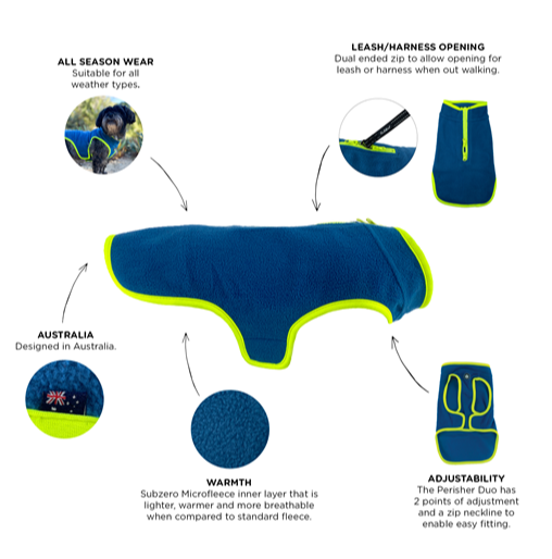 Huskimo Jammie Perisher Duo Tasman features, pet essentials