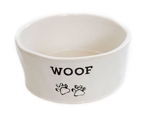 Barkley & Bella Bowl Ceramic Woof Small 15.5cm