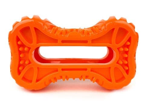 Ruff Play Dental Bone orange, Allpet Ruff play NZ dog toy, Pet Essentials Napier, Dental toy for dogs