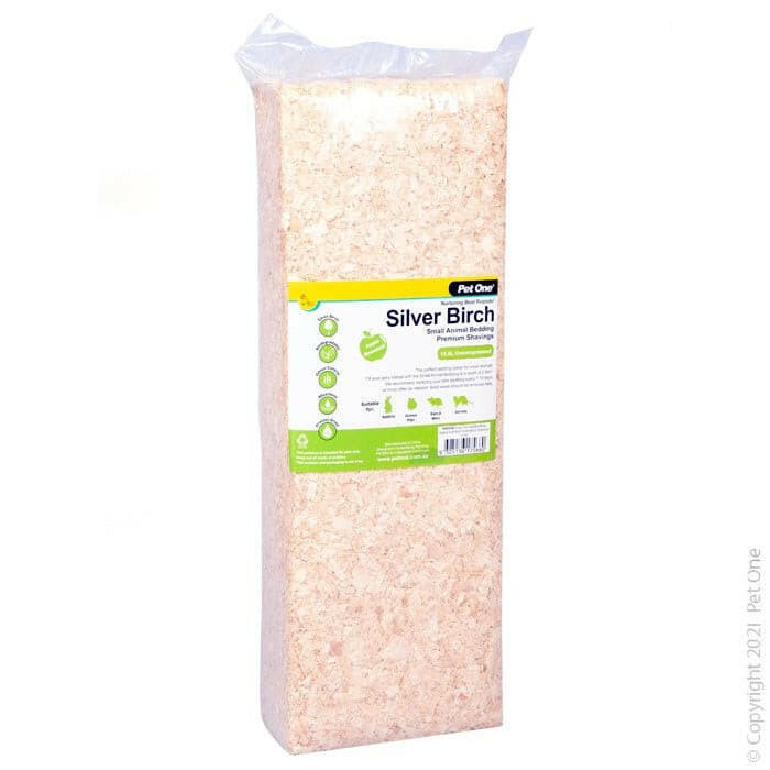 Pet One Silver Birch Bedding Apple Scented 1kg/15.5L