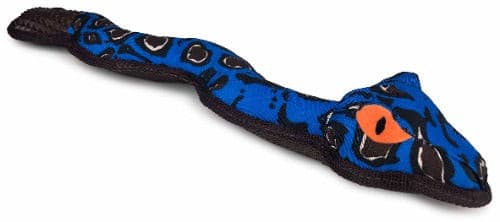 Snuggle Friends Snake 51cm, Pet Essentials Napier, Pet Essentials Porirua, tuff snake dog toy, tug toy for dogs, blue snake dog toy