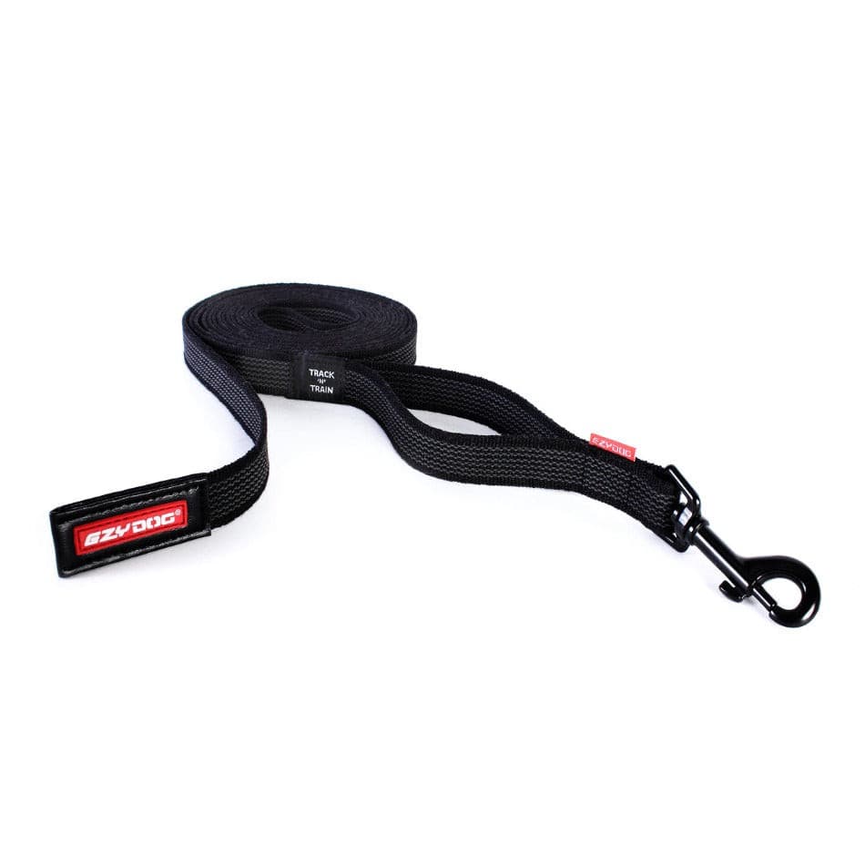 Ezydog Track And Train Leash Red, Pet Essentials Napier, Long line training lead black, ezydog long line training lead