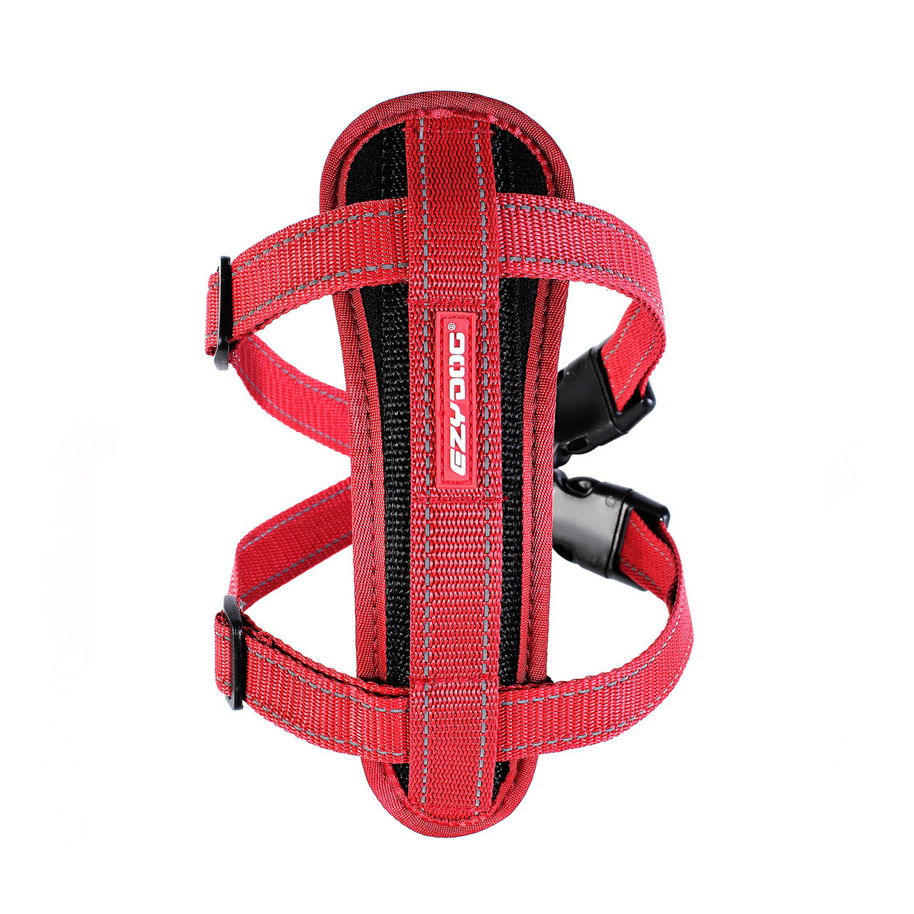 EzyDog Chest Plate Harness red, pet essentials warehouse