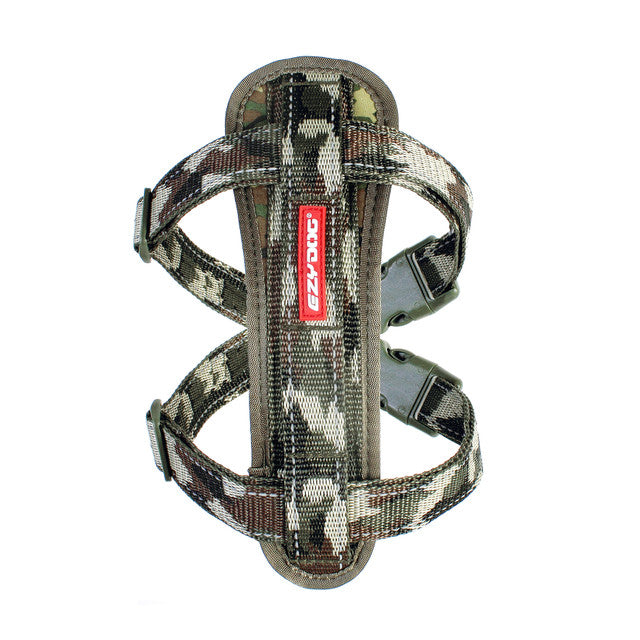 EzyDog Chest Plate Harness camo, pet essentials warehouse