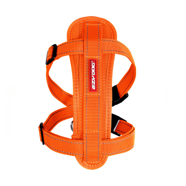 EzyDog Chest Plate Harness orange, pet essentials warehouse