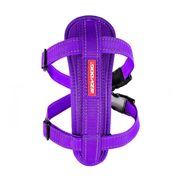 EzyDog Chest Plate Harness purple, pet essentials warehouse