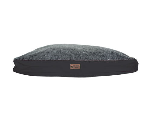 Its Bed Time All Terrain Cushion Wool Black, Pet Essentials Napier, Pets Warehouse, wool dog mattress, allpet nz dog beds