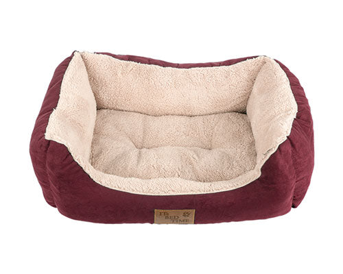 Its Bed Time Plush Dozer Bed Red, Pet Essentials Napier, Pets Warehouse, Pet Essentials Hastings, the pet centre lower hutt