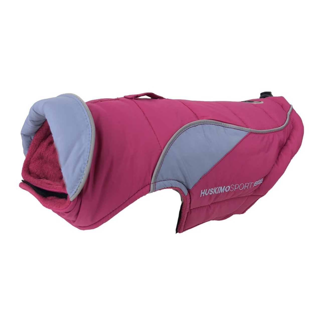 Huskimo Dog Coat Sherpa Raspberry, Pet Essentials Warehouse, Purple Huskimod go coat