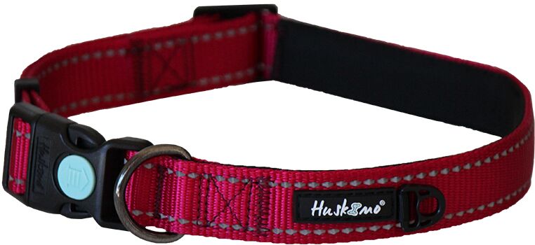 Huskimo Trekpro Dog Collar Uluru, Pet Essentials Napier, PEts Warehouse, Pet Essentials Hasting, The Pet Centre wellington, Red dog collar