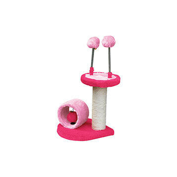 Scratch Post Design 6 Pink - Scratching Posts - Pet Essentials