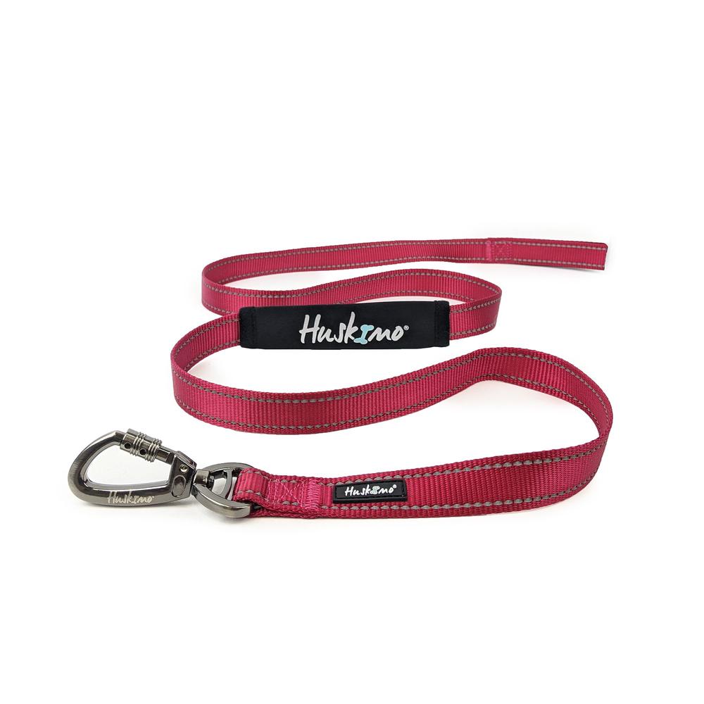 Huskimo Trekpro Dog Lead Uluru, Red huskimo dog lead with safety clip, Pet Essentials Napier