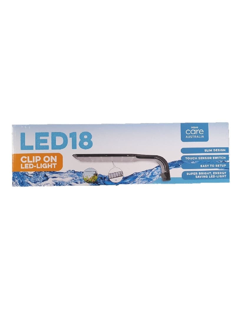 Aqua Care Led Light Clip On LED 18, Pet Essentials Warehouse, Pet City