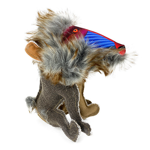 Snuggle Friends Rafiki Mandrill 20cm Dog Toy, plush dog toys, pet essentials warehouse napier, pet essentials napier,