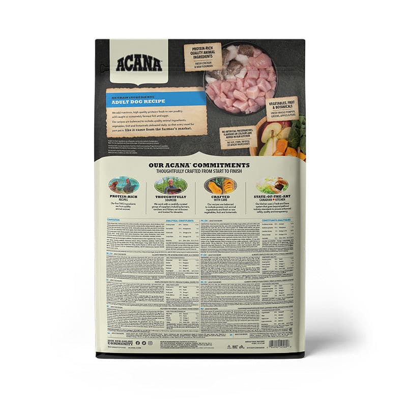 Acana Adult Dry Dog Food Acana Pet Essentials Warehouse