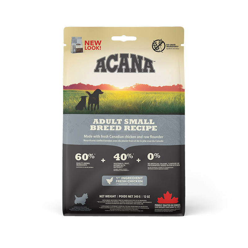 Acana Adult Small Breed 340g, Pet Essentials Warehouse