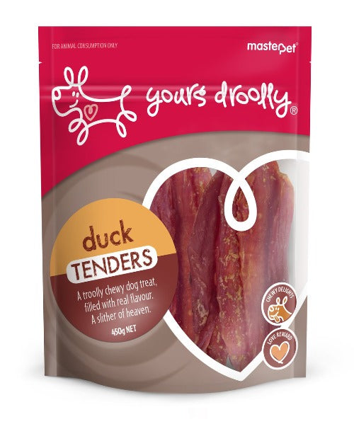 Yours Droolly Duck Tenders, Pet Essentials Napier, Pet Essentials Porirua, Petstock hastings,