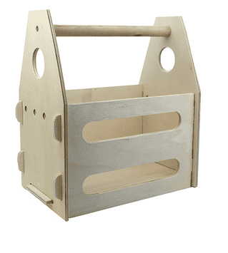 Pip Squeak Tool Box Feeder, rabbit hay feeder, rabbit wooden feeder,