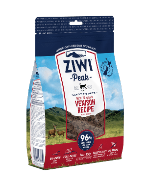 Ziwi Peak Cat Air Dried Vension 400g 590551, Pet Essentials Napier, Pets Warehouse, Pet Essentials Hastings , NZ Venison for cats. Ziwi Peak Napier