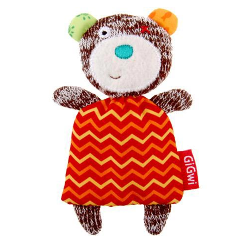 GiGwi Catnip Bear Cat Toy, Pet Essentials Warehouse