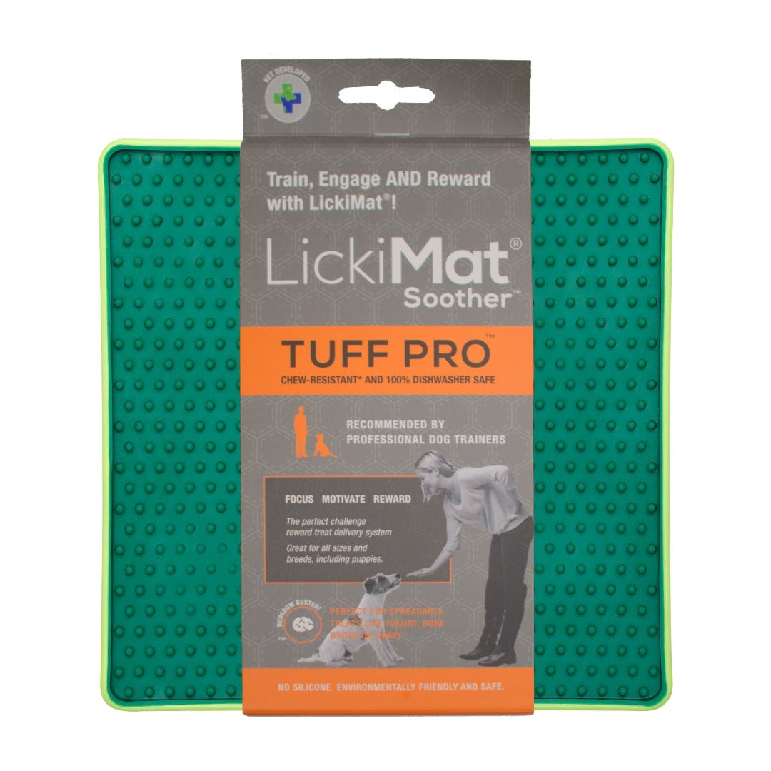 LickiMat Pro Soother green, pet essentials warehouse, pet city