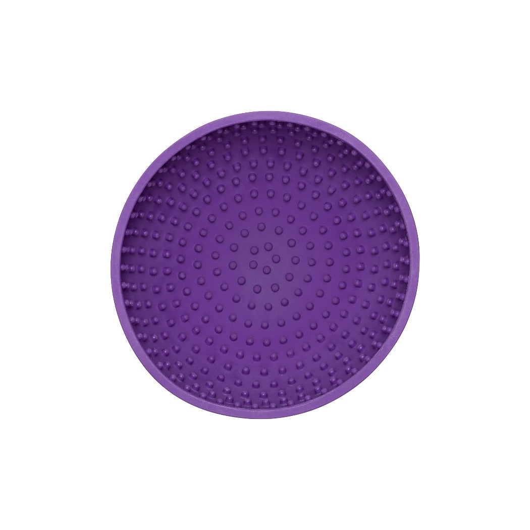 LickiMat Wobble purple top view, pet essentials warehouse, pet city