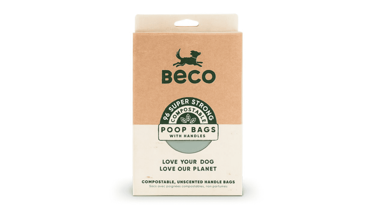 Beco Poop Bags Compostable with Handle, pet essentials warehouse napier, pet essentials hastings, beco dog waste bags