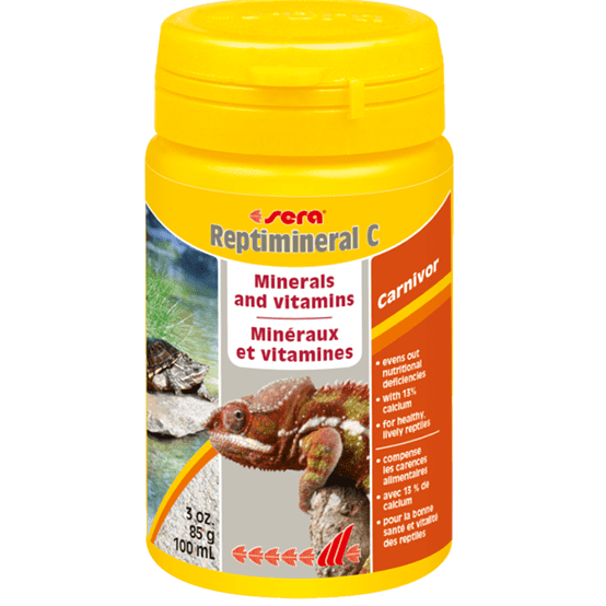 Sera Reptile Calcium, Vitamin C for Lizards, Pet Essentials Warehouse, Pet Essentials Napier, Fishly