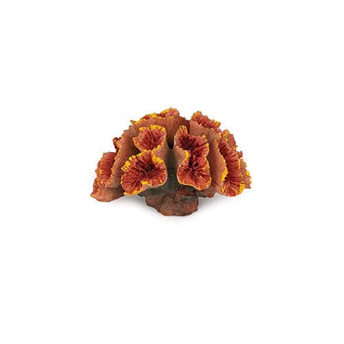 Aqua Care Ornament Coral Orange Small, Pet Essentials Warehouse, Pet city