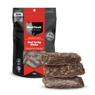 BlackHawk Dog Beef Sticks 100G