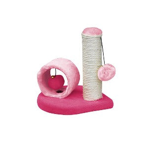 Cat Scratch Post Design 8 Pink, Pet Essentials Napier, Pets Warehouse, Pink Cat scratcher for kittens,