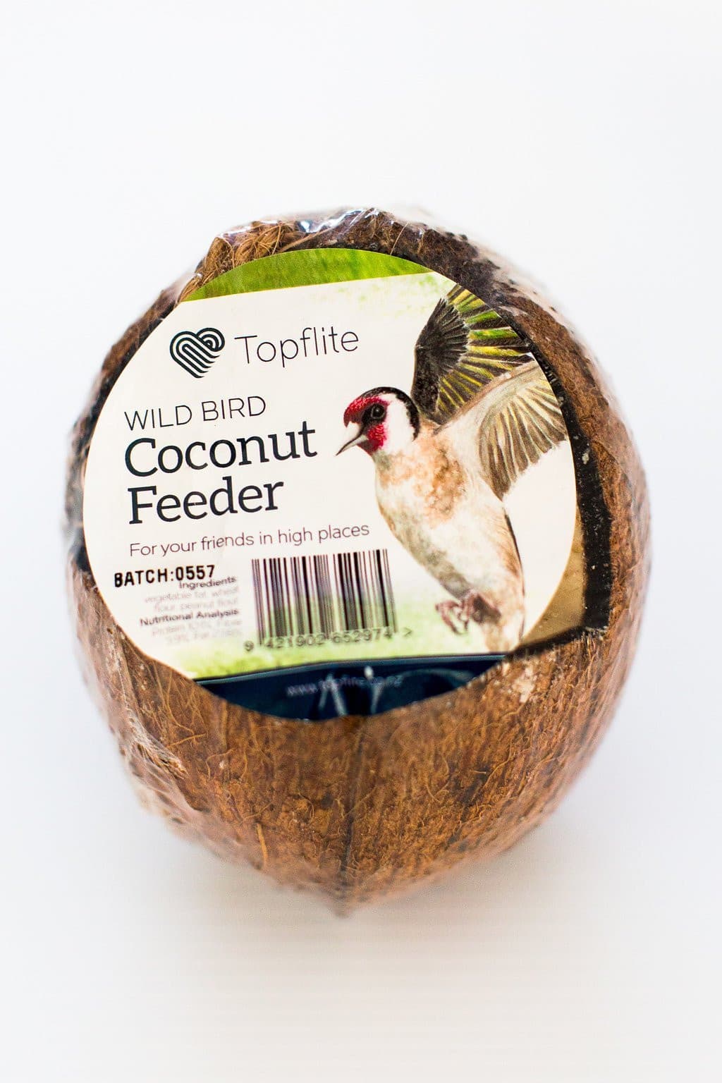 Topflite Wild Bird Energy Coconut Feeder