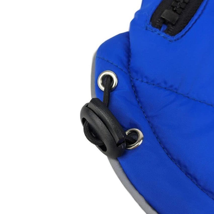 Huskimo Everest Royal Blue Dog Coat tide cord, pet essentials warehouse