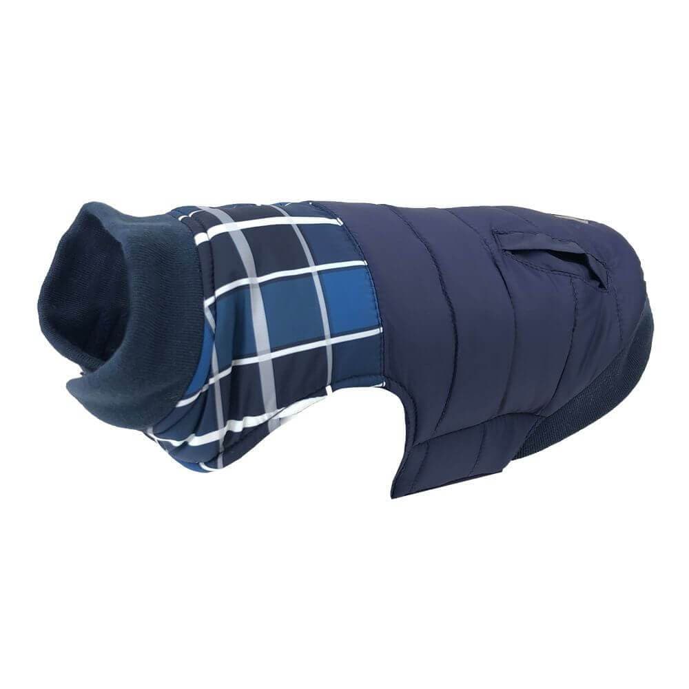 Huskimo Mt Notham Navy Dog Coat