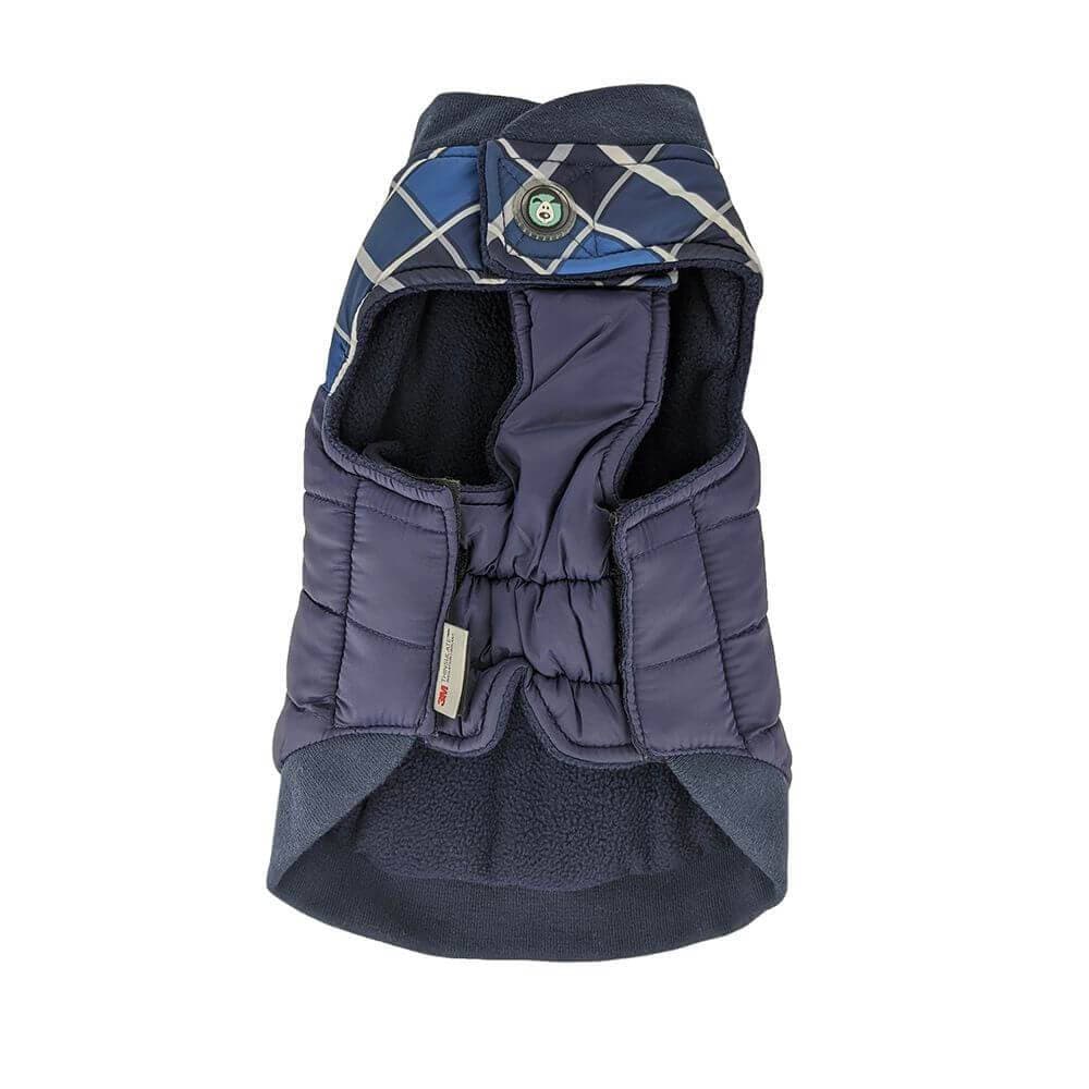 Huskimo Mt Notham Navy Dog Coat