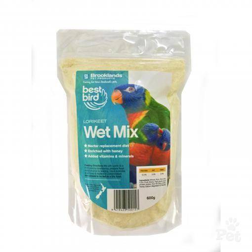 Best Bird Lorikeet Wet Mix 600gm