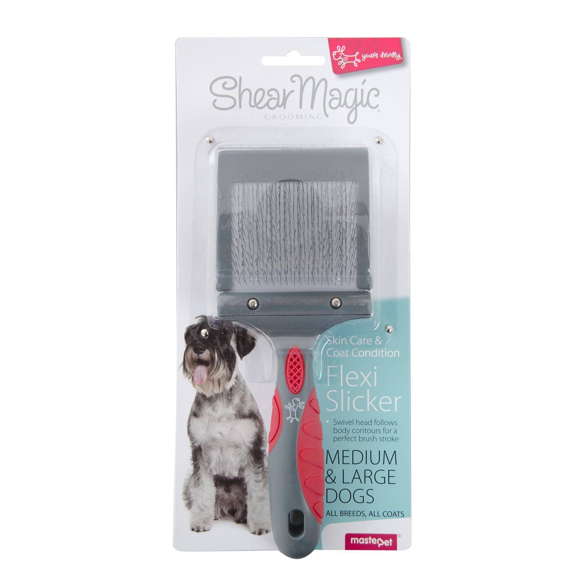 Shear Magic Flexi Slicker Medium to large slicker, Flexi slicker brushes for dogs, Pet Essentials Warehouse