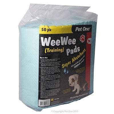 Pet One Wee Wee Training Pads 60x60CM 50PK