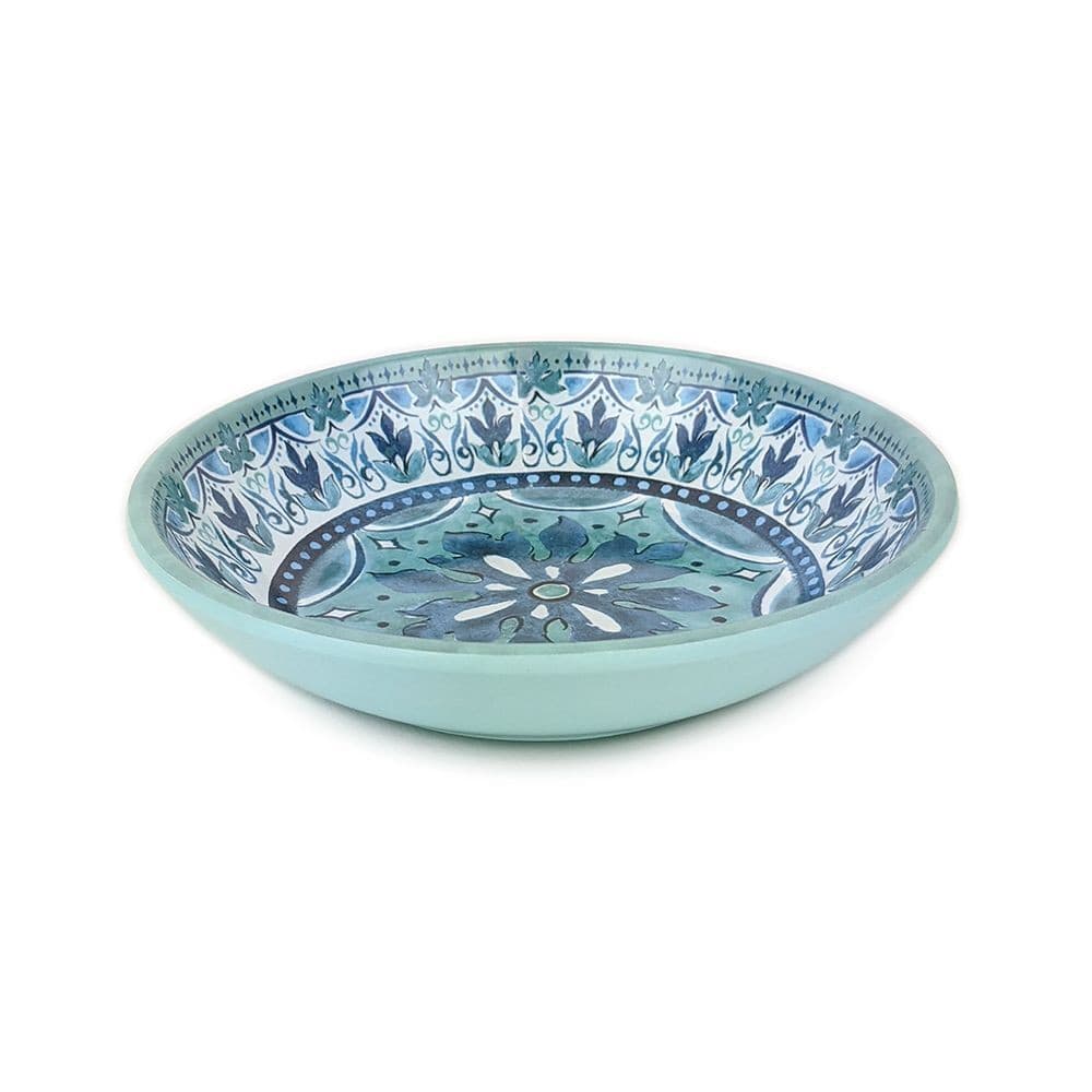 Barkley & Bella Paw Ikat Bowl Fresco - Cat Bowl