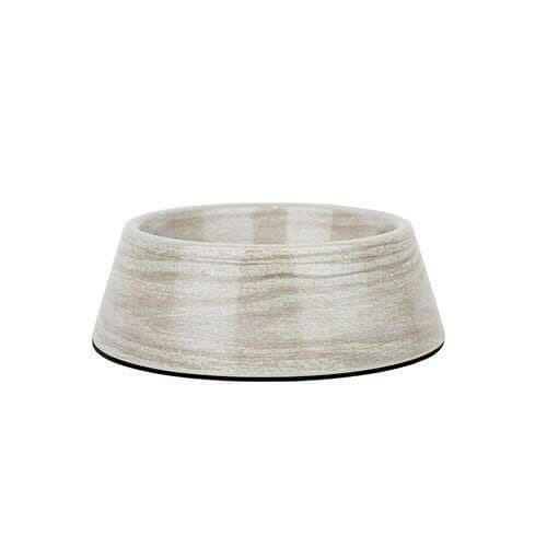 Barkley & Bella Melamine Bowl French Oak Grey Medium