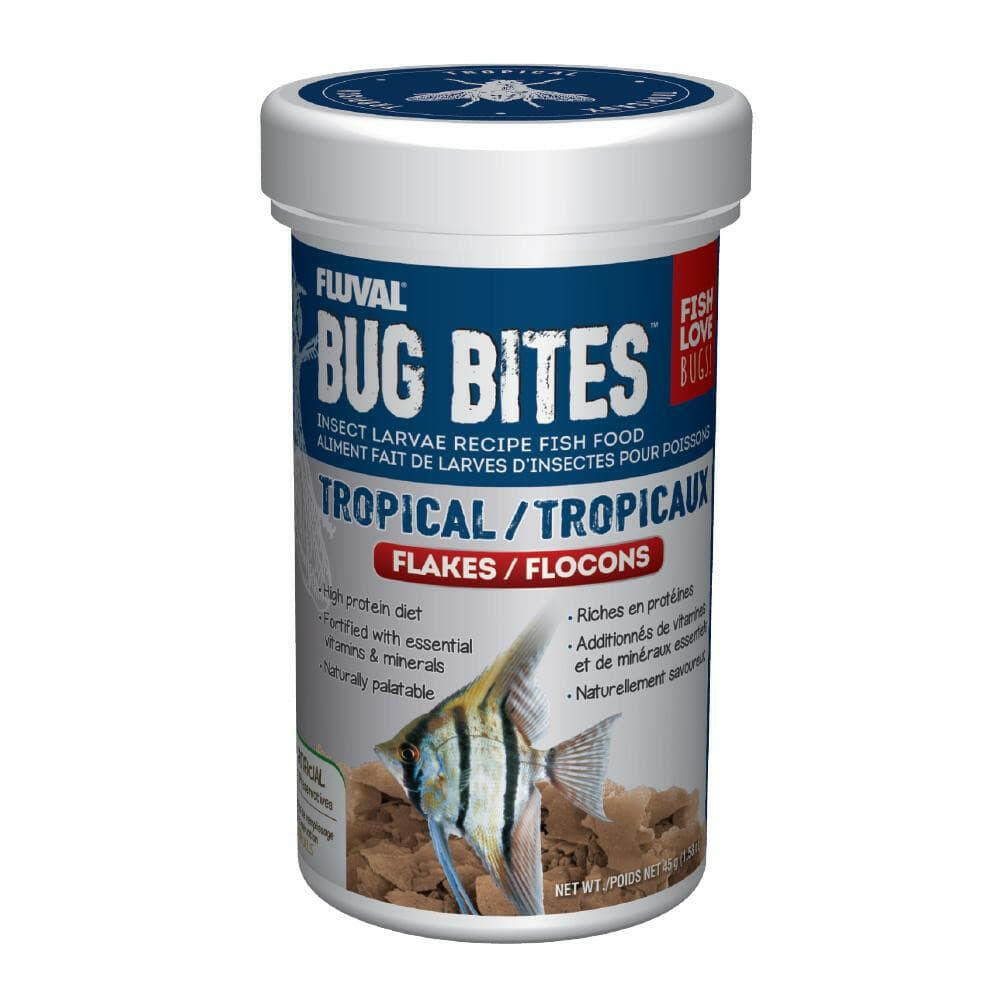 Fluval Bug Bites Tropical Flakes 18g